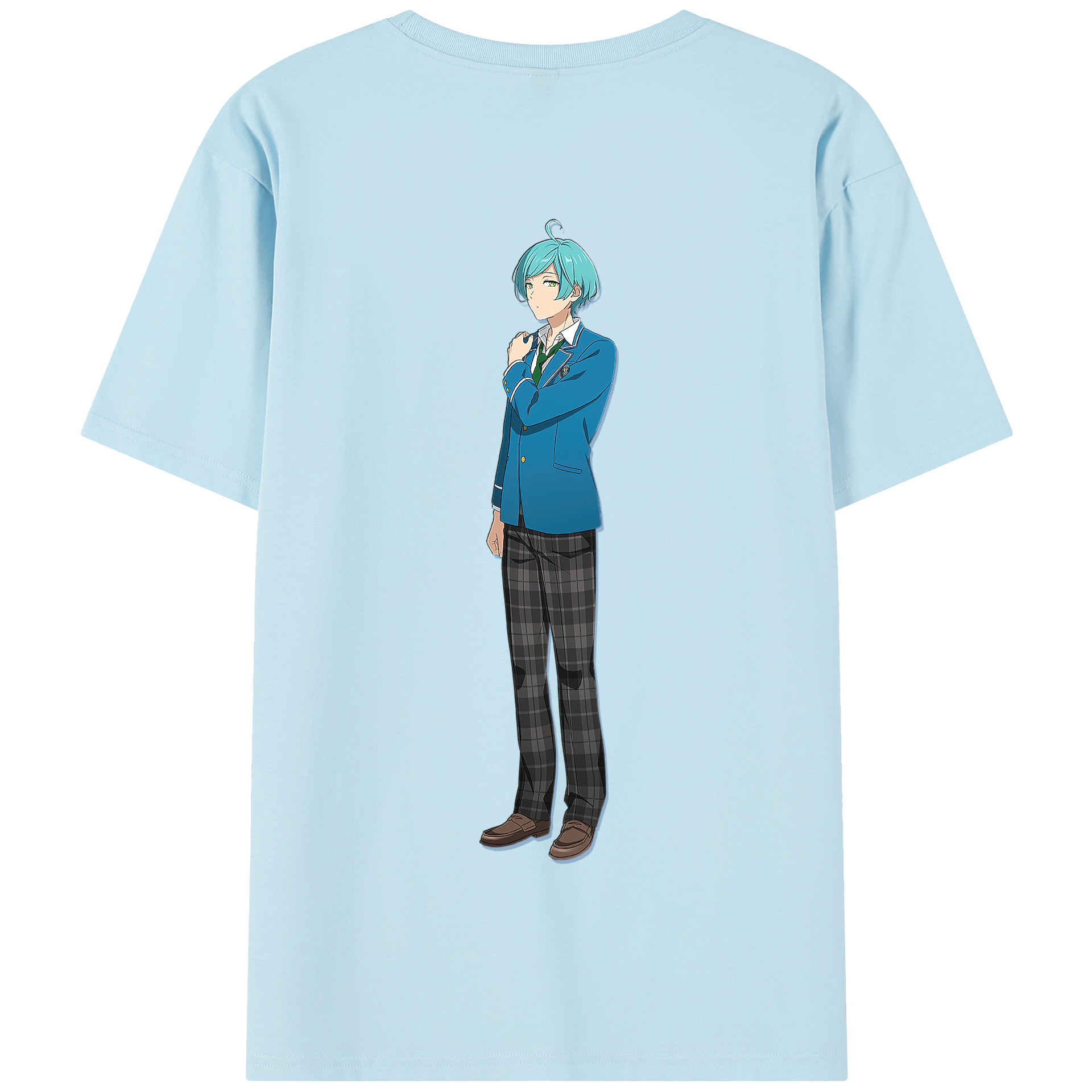 （画像用） あんさんぶるスターズ! Ensemble Stars 綿100％半袖Tシャツ（背面プリント）